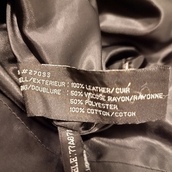 Leather coats from Manteaux Manteaux real leather - Picture 5 of 17